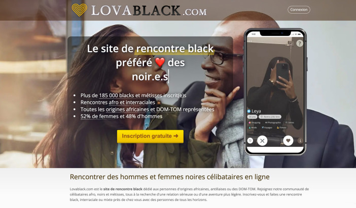 Notre test et avis du site de rencontre afro LovaBlack